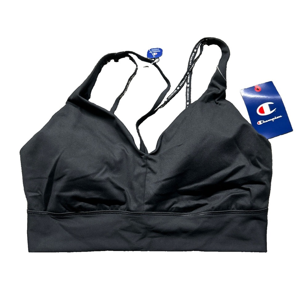 Champion Bra XL Black Women's Spirts Wireless